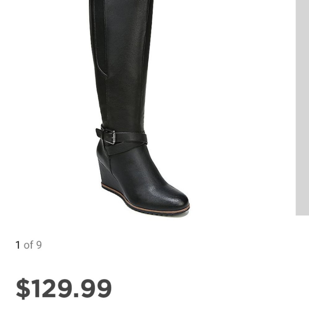 New wedge boots